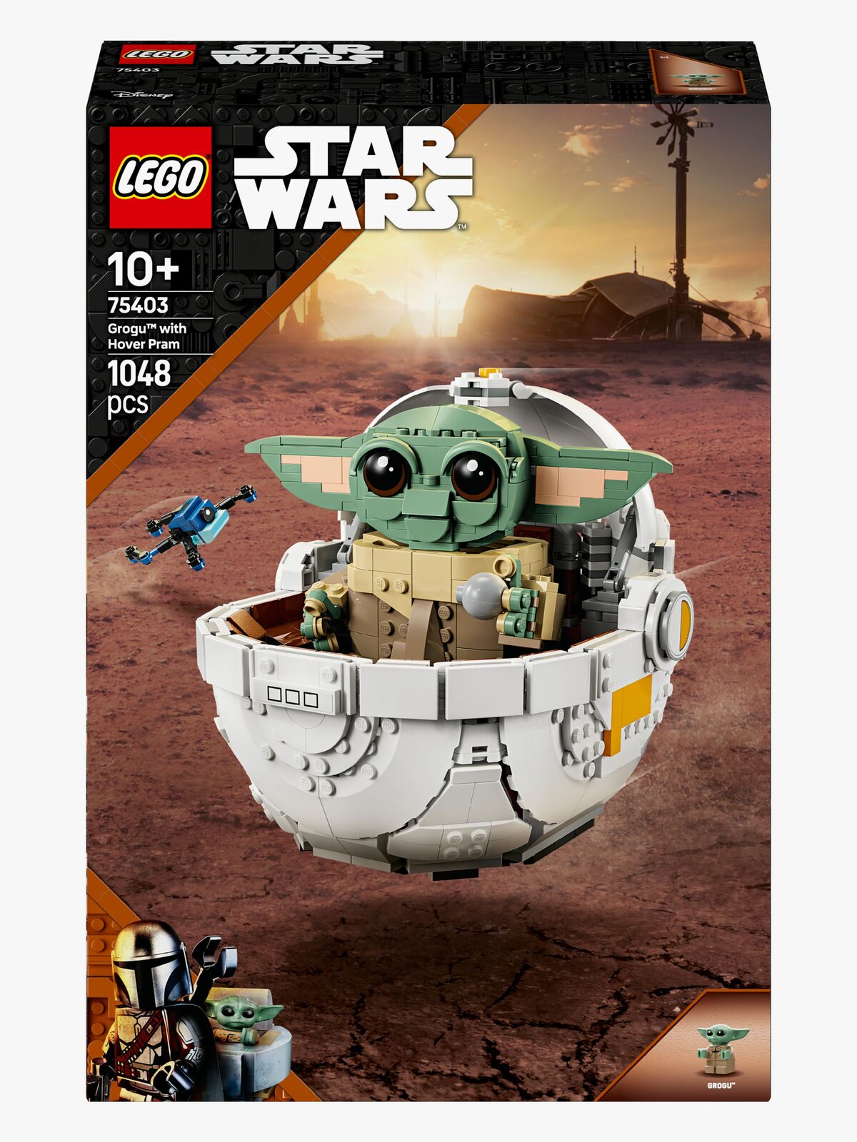 LEGO Star Wars 75403 Grogu med svevende barnevogn