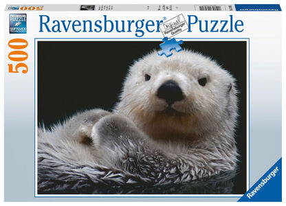 Ravensburger Puslespill Cute Little Otter 500 Biter