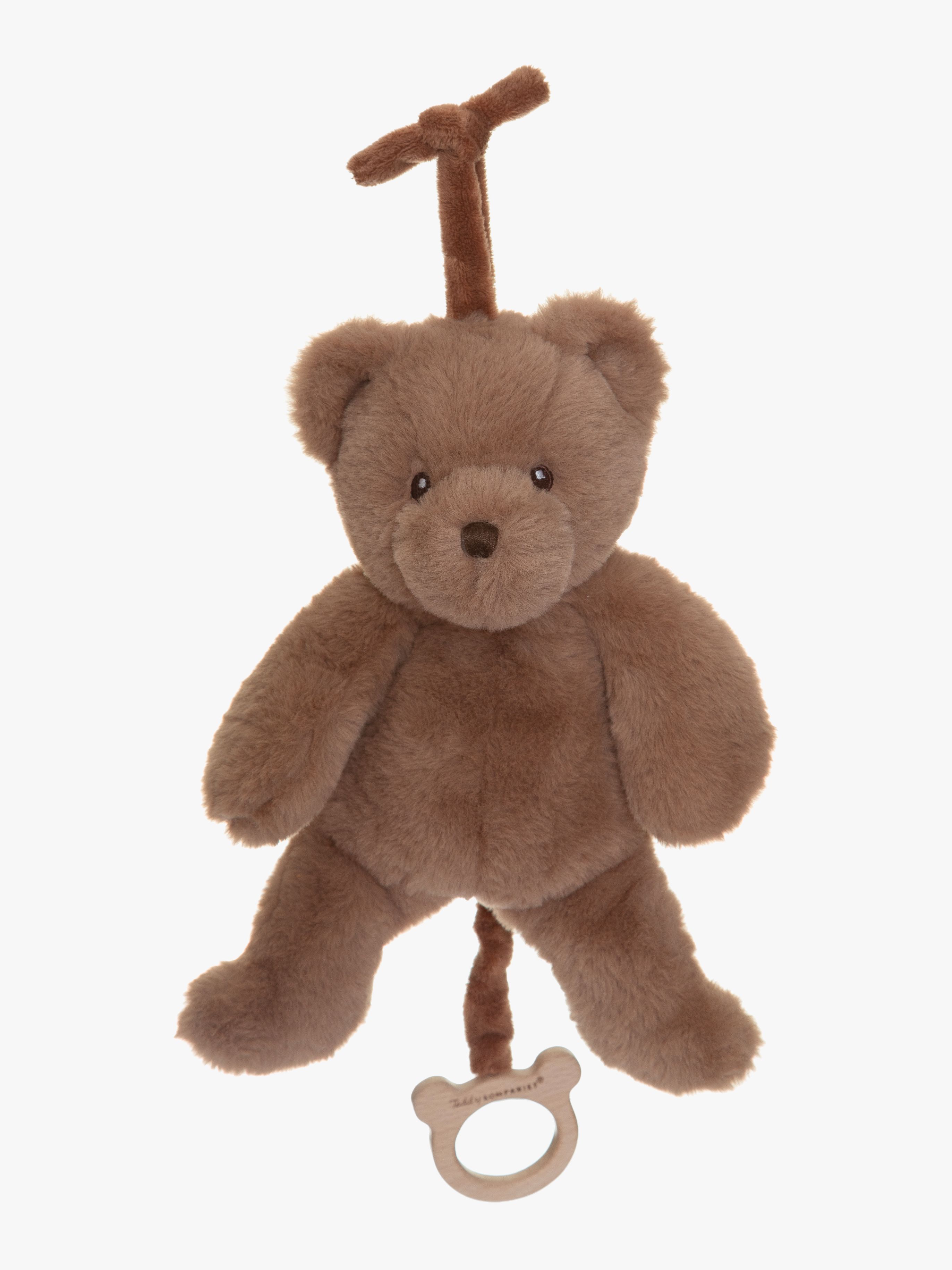 Teddykompaniet Teddy Spilledåse, Brun - Spilledåser