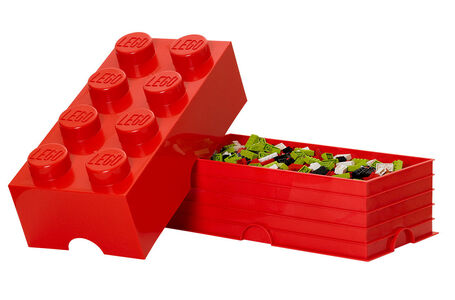 LEGO Oppbevaring 8 Rød