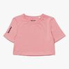 Hyperfied Crop Logo Top, Blush