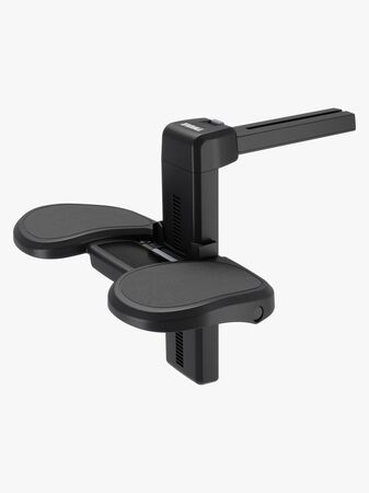 Thule Fotstøtte til Beltestol, Svart