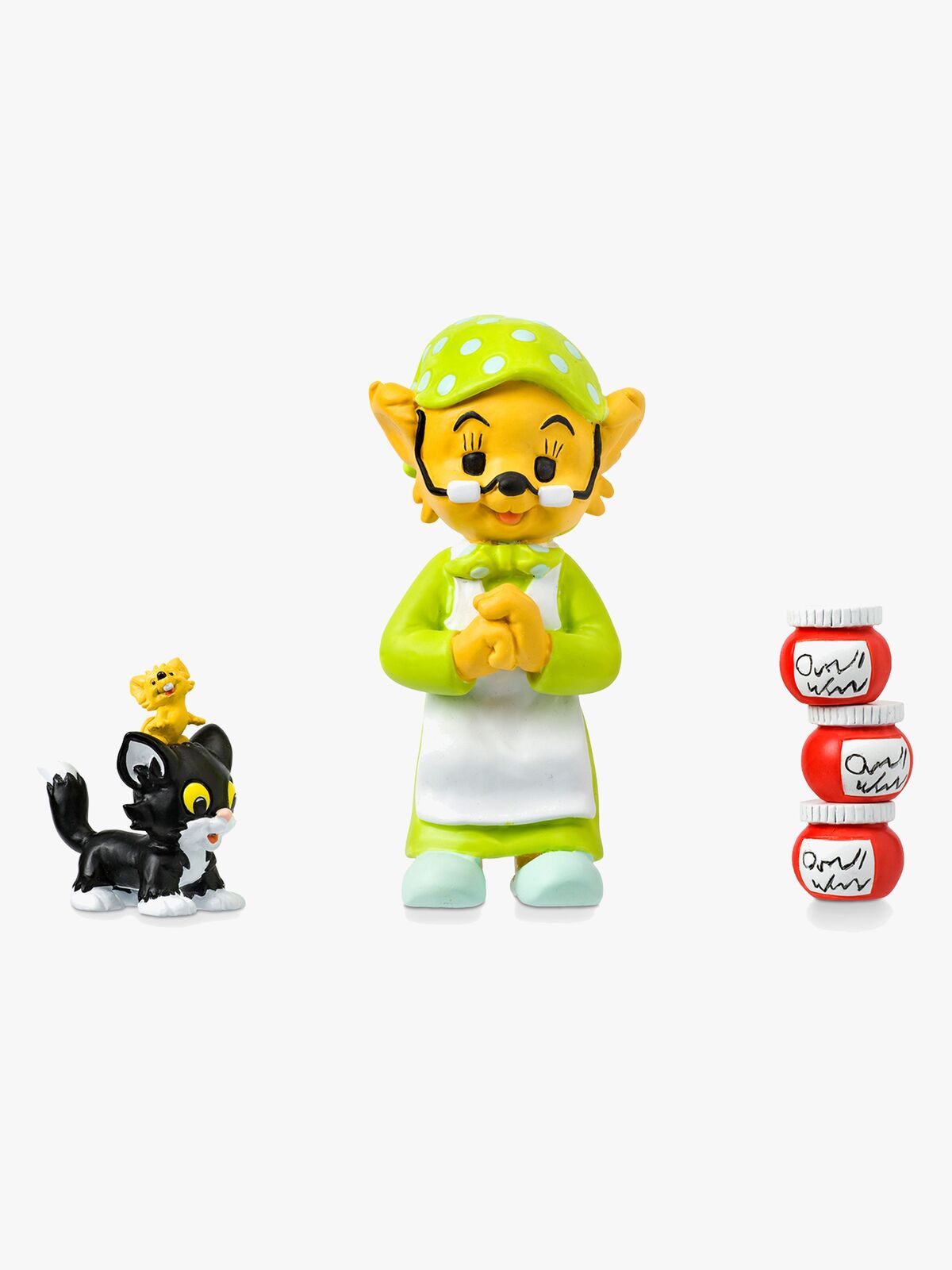 Bamse - Verdens sterkeste bjørn Figursett Farmor, Katten & Musen