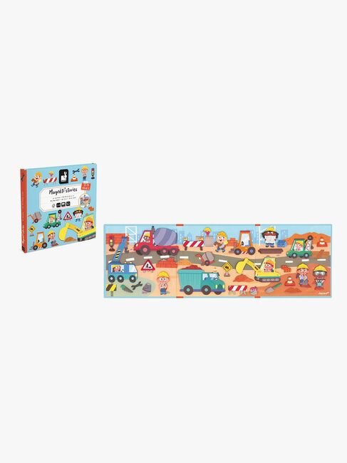 Janod Magneti'Stories Magnetsett Byggeplass 30 Stk