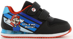 Nintendo Super Mario Blinkende Sneaker, Black/Blue