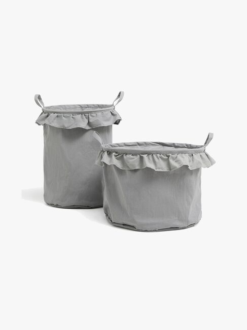 Alice & Fox DEMI Oppbevaringskurver 2-Pack, Grå