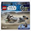 LEGO Star Wars 75436 Mandalorianeren og Grogus speedersykkel