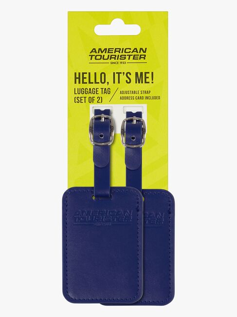 American Tourister Bagasjemerke 2-Pakk, Dark Blue