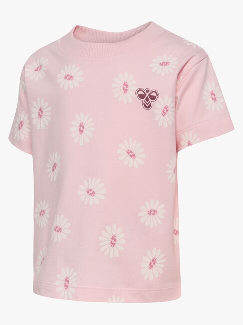 Hummel Mini Loose Flower T-skjorte, Pale Lilac