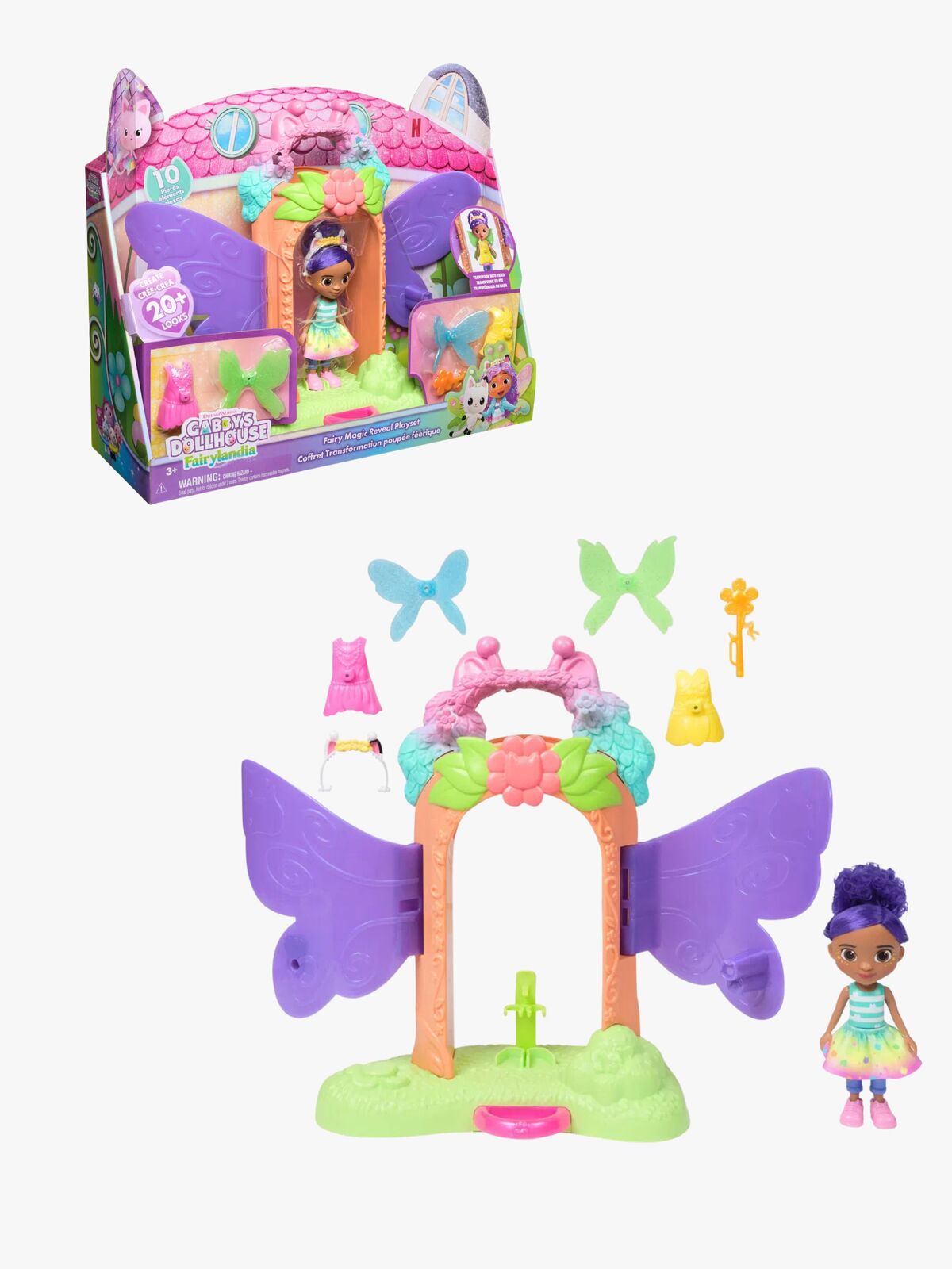 Gabby's Dollhouse Fairy Magic Reveal Lekesett