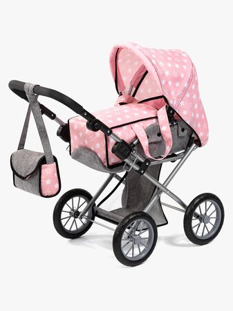 Bayer Design Combi Dukkevogn City, Grå/Rosa