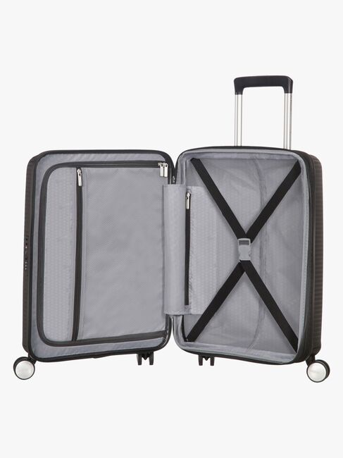 American Tourister Soundbox Spinner Koffert 35,5L, Bass Black