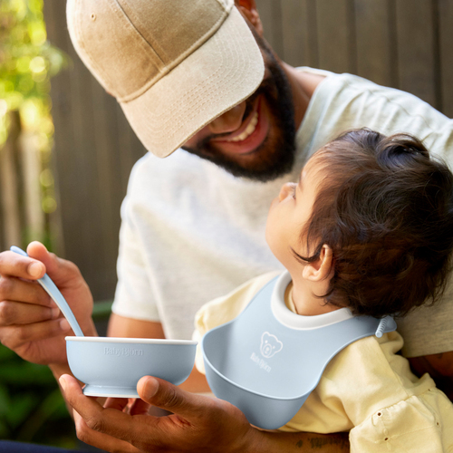BabyBjörn Matsett 3 Deler, Blekblå