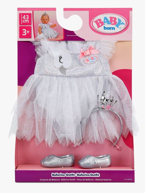 BABY born Dukkekjole & Tilbehør Ballerina 43 cm