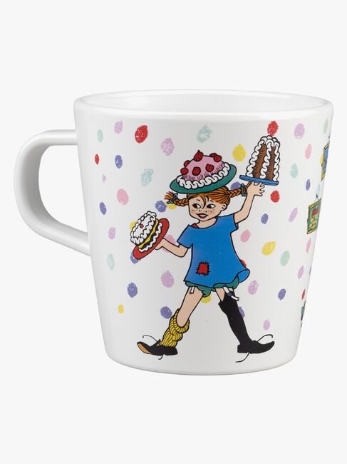 Pippi Langstrømpe Bursdag Kopp med Håndtak