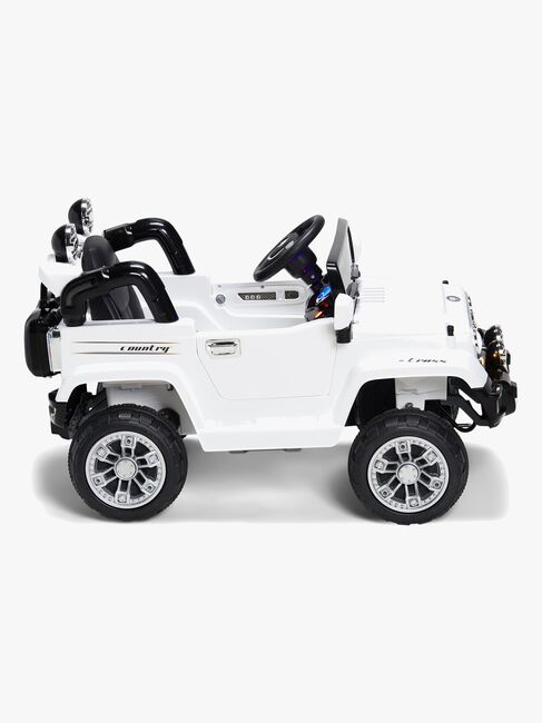 Alex's Garage Elbil Jeep, Hvit