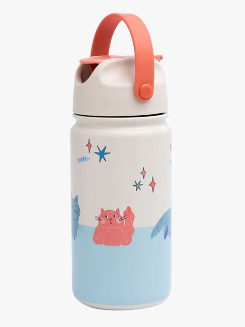 The Cotton Cloud Stainless Steel Vannflaske, Meowtiful Cats