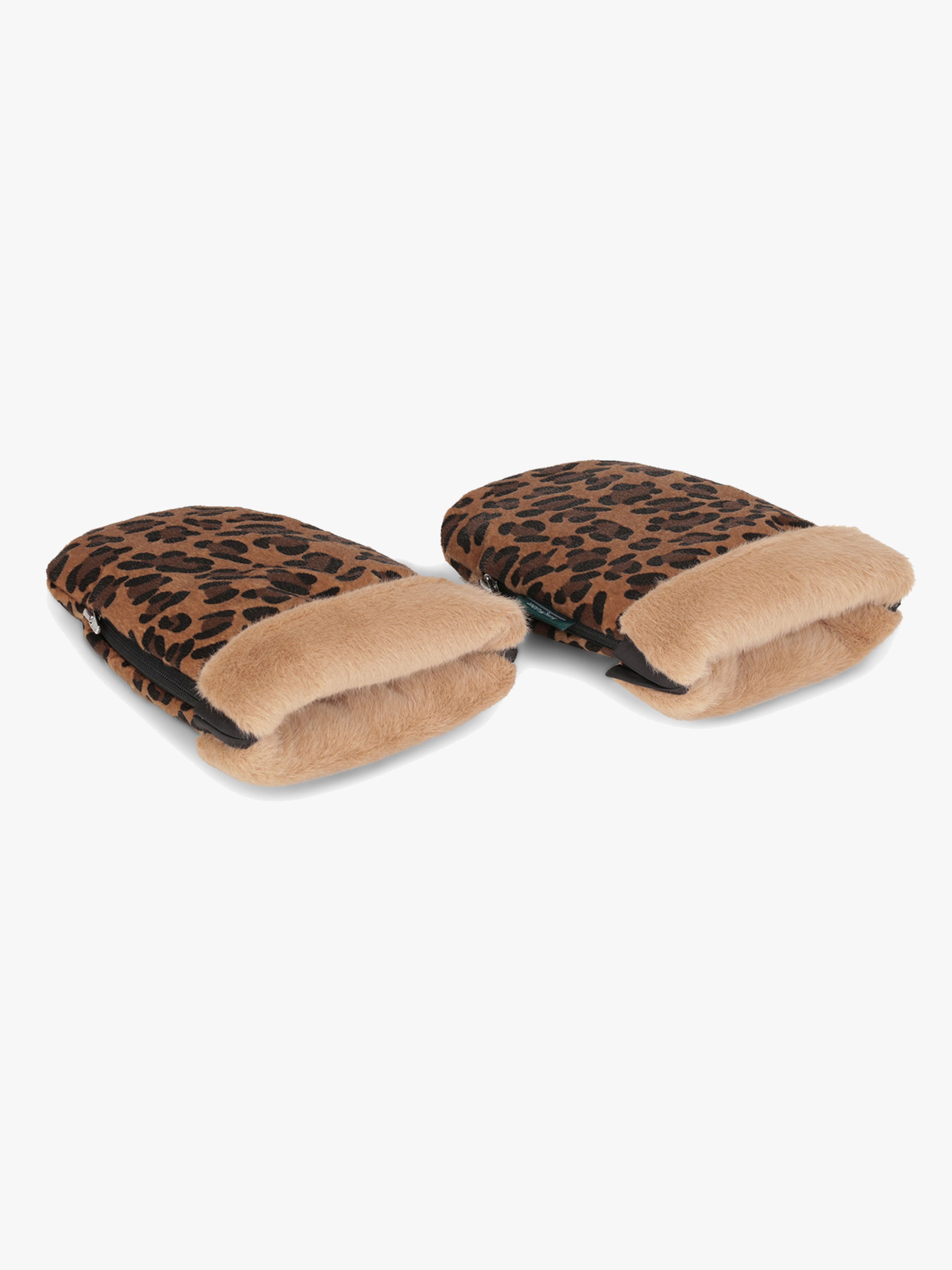 KONG.WALTHER Østerbro Classic Barnevognvotter, Leopard - Håndvarmere - 100% Polyester