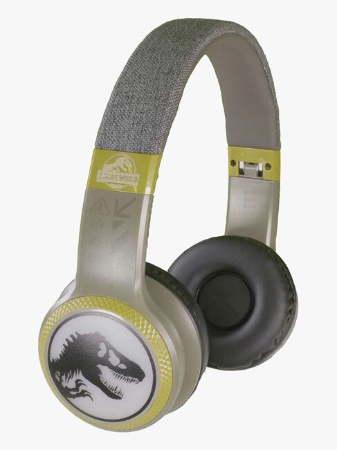 Jurassic World  Trådløse Hodetelefoner med LED T-Rex