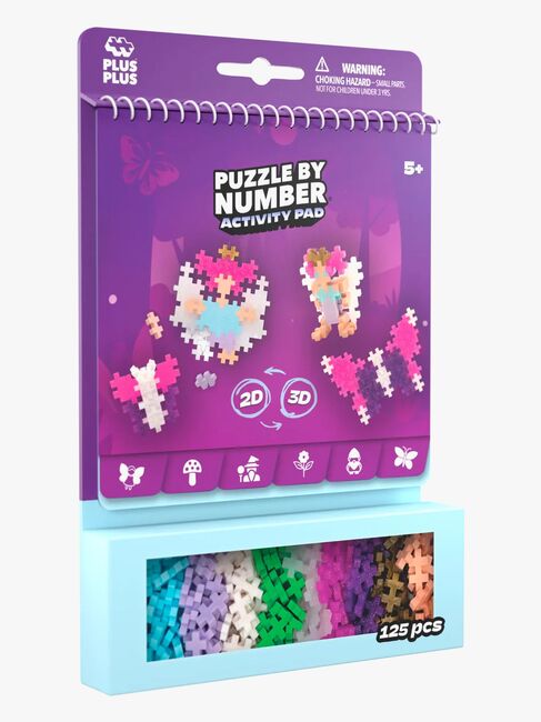 Plus-Plus Activity Pad  Enchanted Forest Byggesett