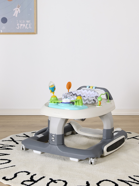 Cloudberry Castle Gåstol 5-i-1, Space Grey