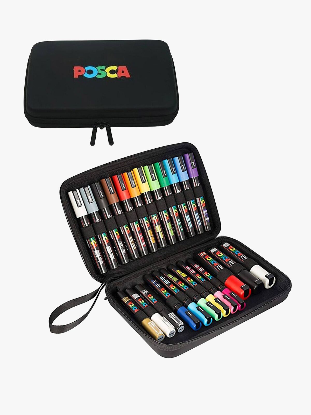 Posca Tusjpenner i Etui 24 Stk