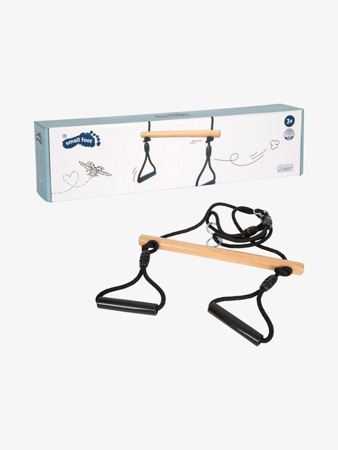 Small Foot Trapeshuske med Turnring, Black Line