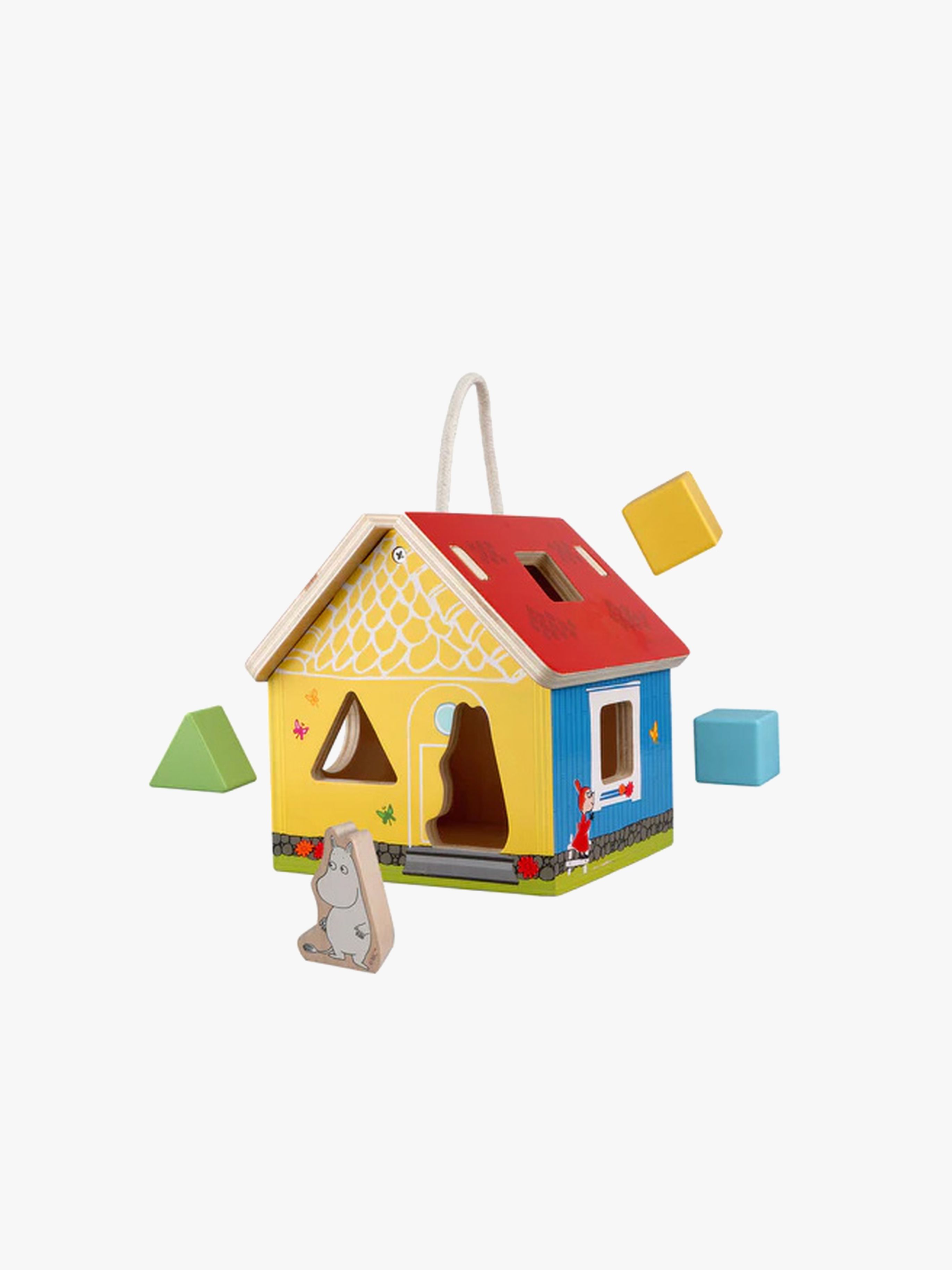 Mummitrollet Mummihuset Sorteringsboks - Puttekasser - Tre