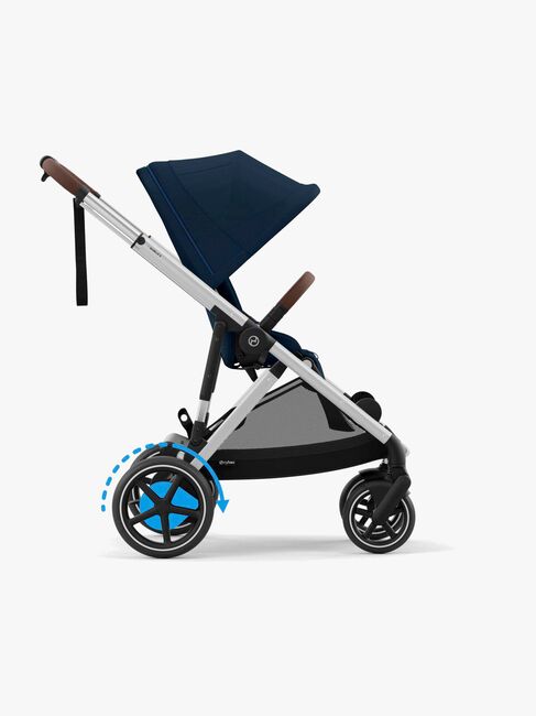 Cybex e-GAZELLE S Sportsvogn, Ocean Blue/Silver
