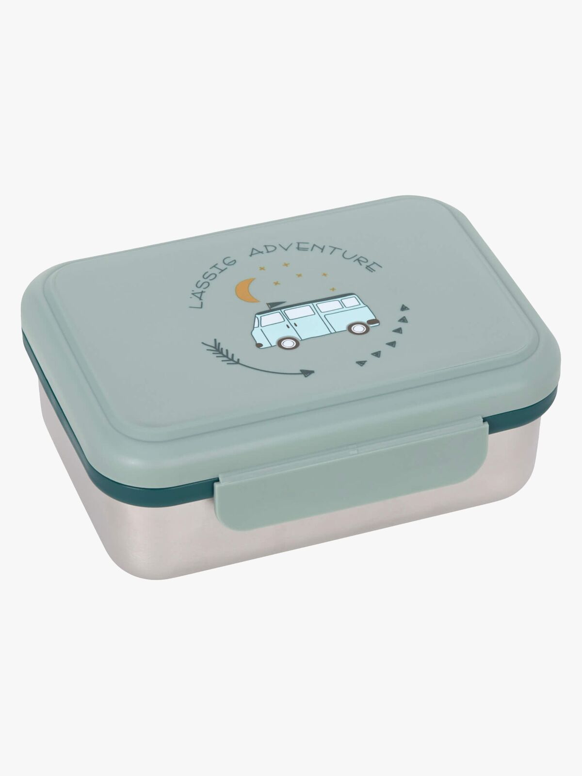 Lässig Matboks Rustfritt Stål Adventure Buss