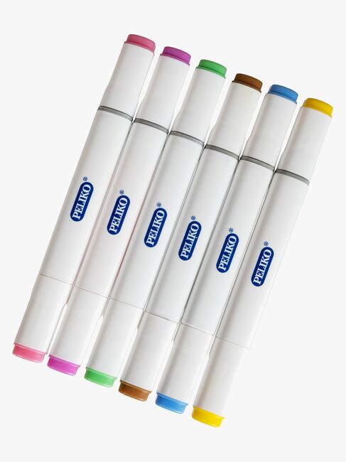 Peliko CIY Puslespill med Tusjpenner 54 Brikker Blandet