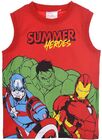 Marvel Avengers T-Skjorte, Rød