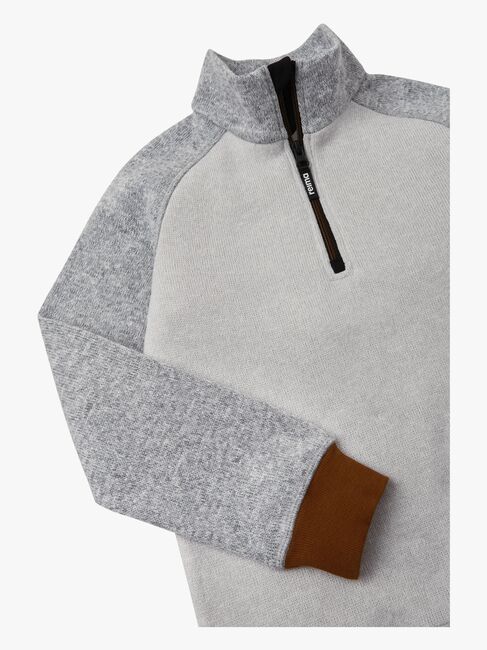 Reima Neulus Fleecejakke, White Melange