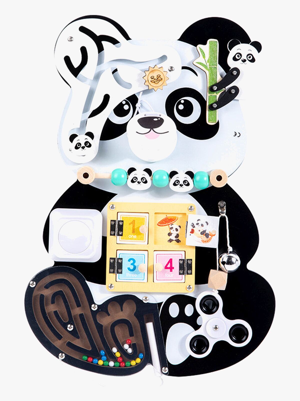 Hemmingsen Kids Mini Aktivitetstavle Panda