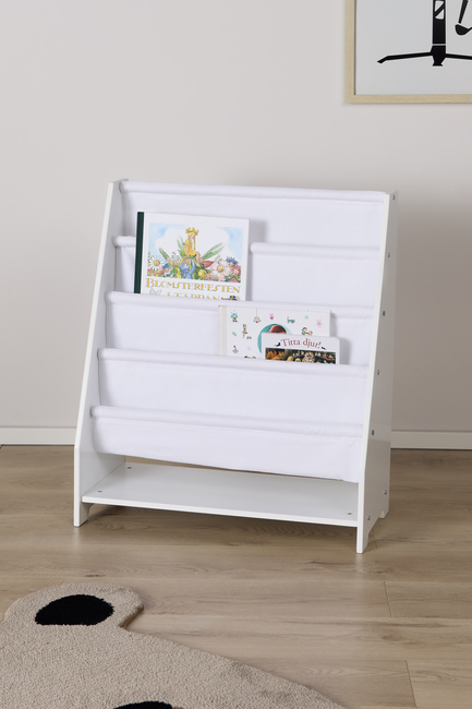 Alice & Fox WILLA Bokhylle Kanvas, Hvit