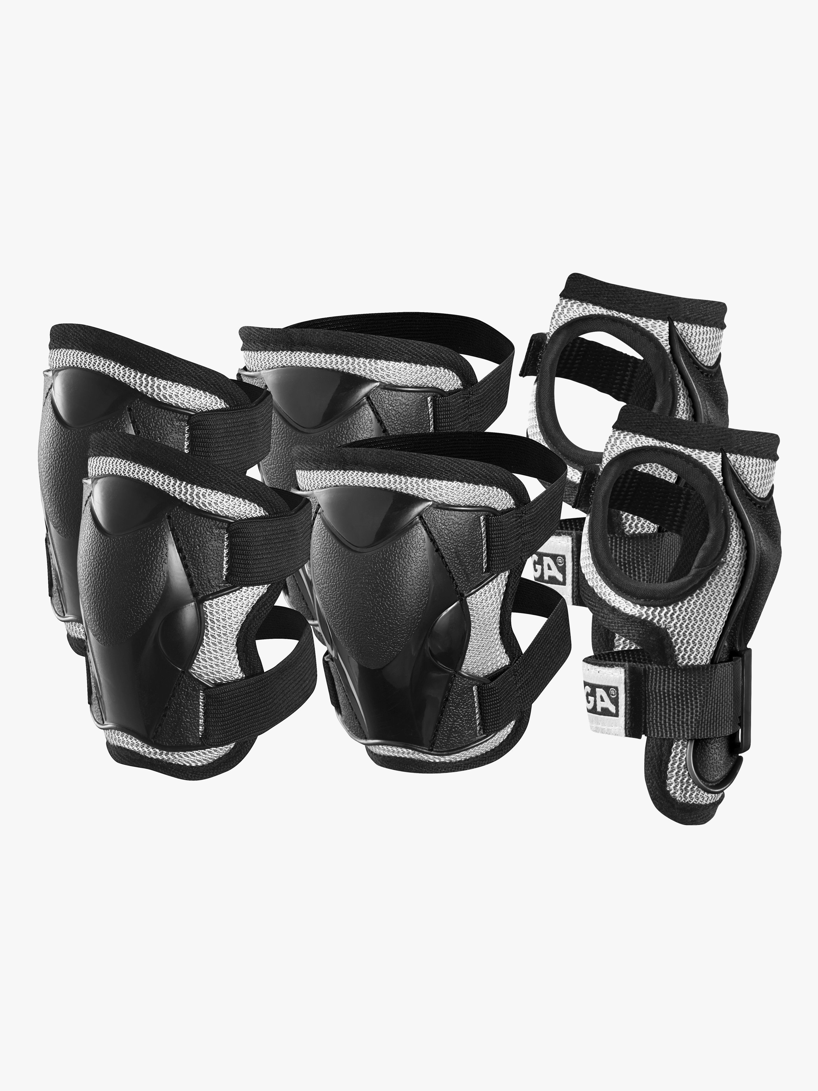 Stiga Comfort JR Beskyttelsesutstyr, Svart M -  Hjelmer & Beskyttelsesutstyr
