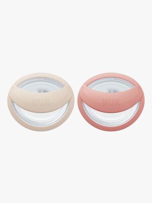 NUK Perfect Match Smokk 2-Pakk Str 1, Beige/Red
