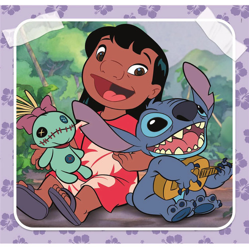 Disney Lilo & Stitch Puslespill 3x48