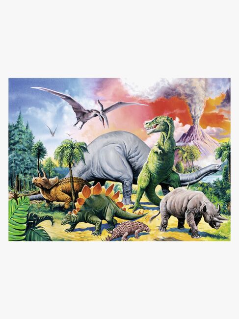 Ravensburger Puslespill Dinosaurer 100 Brikker