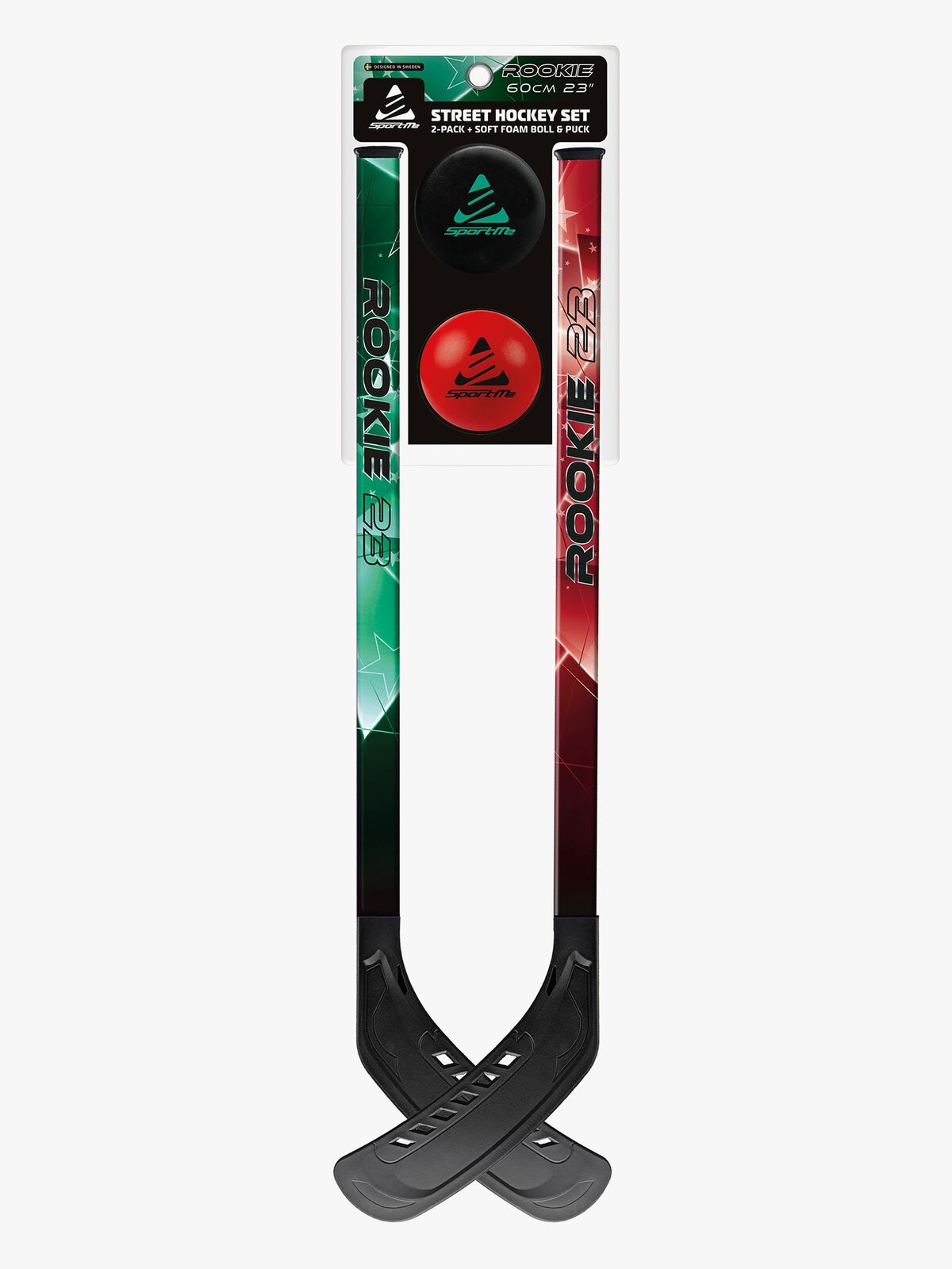SportMe Street Hockey-sett Rookie 2-pack 60 cm