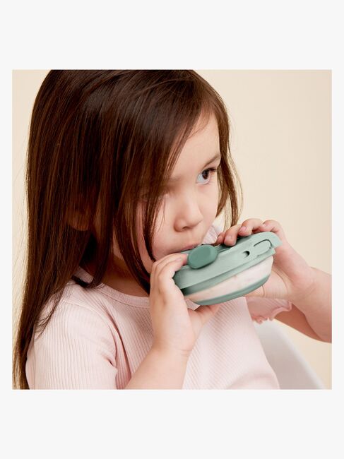 b.box Fill & Feed Squeeze Bag, Sage