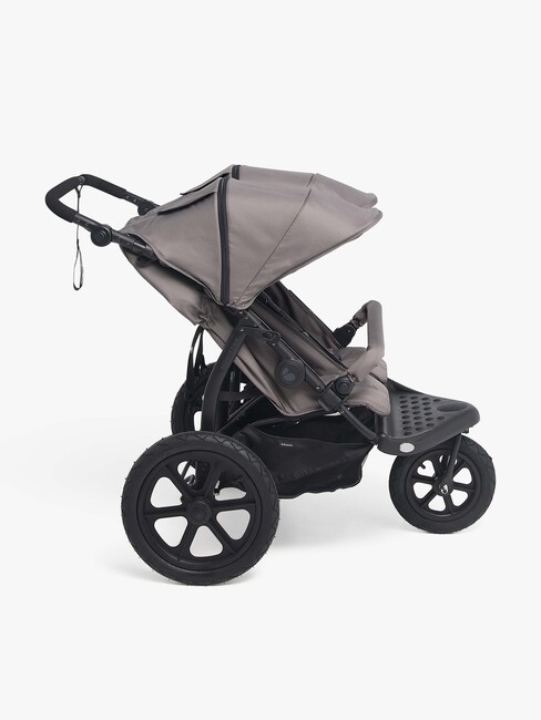 Beemoo Activity tvillingvogn for søsken, grå