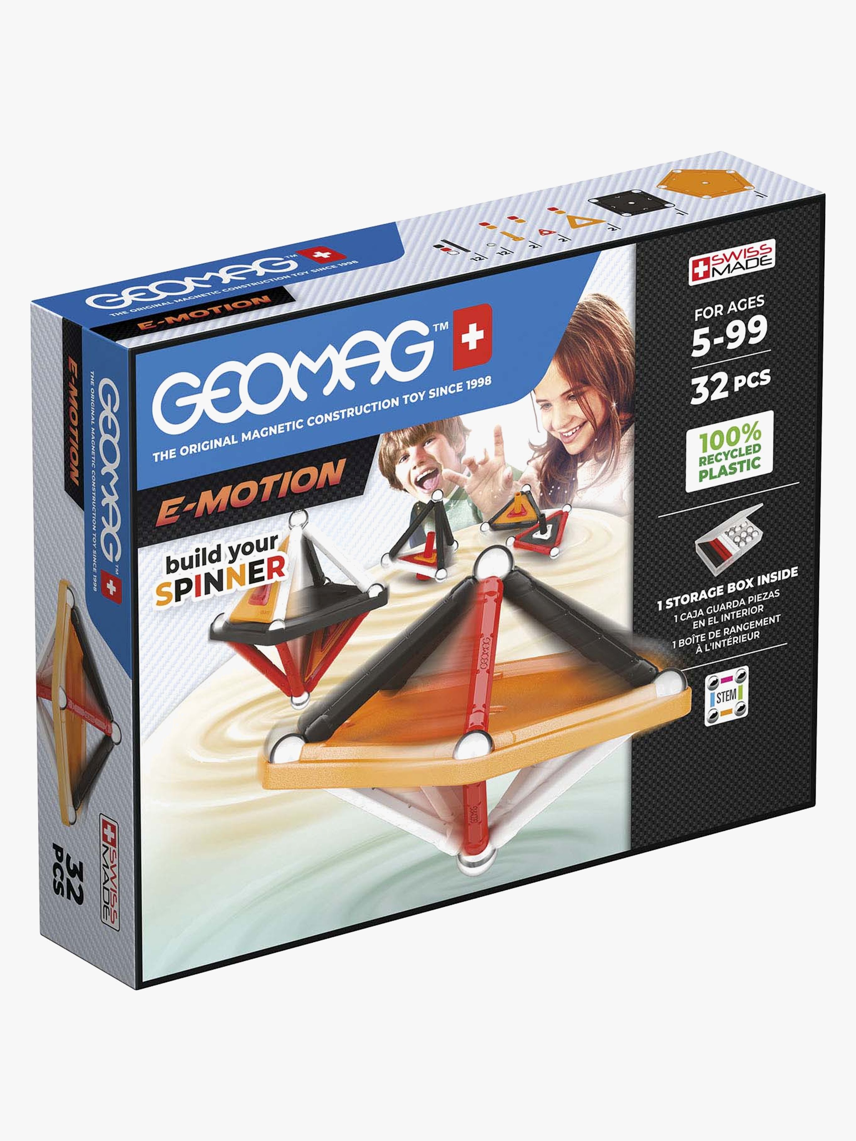 Geomag E-Motion Paneler 32 Brikker - Byggesett - Plast
