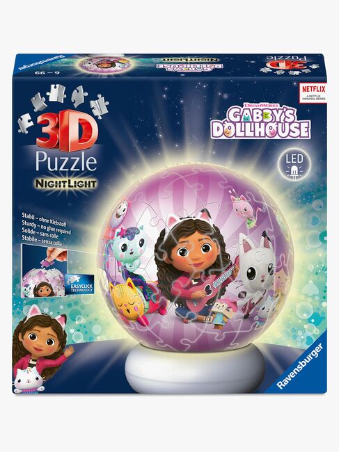 Ravensburger Gabby's Dollhouse 3D-puslespill Nattlampe 72 Brikker