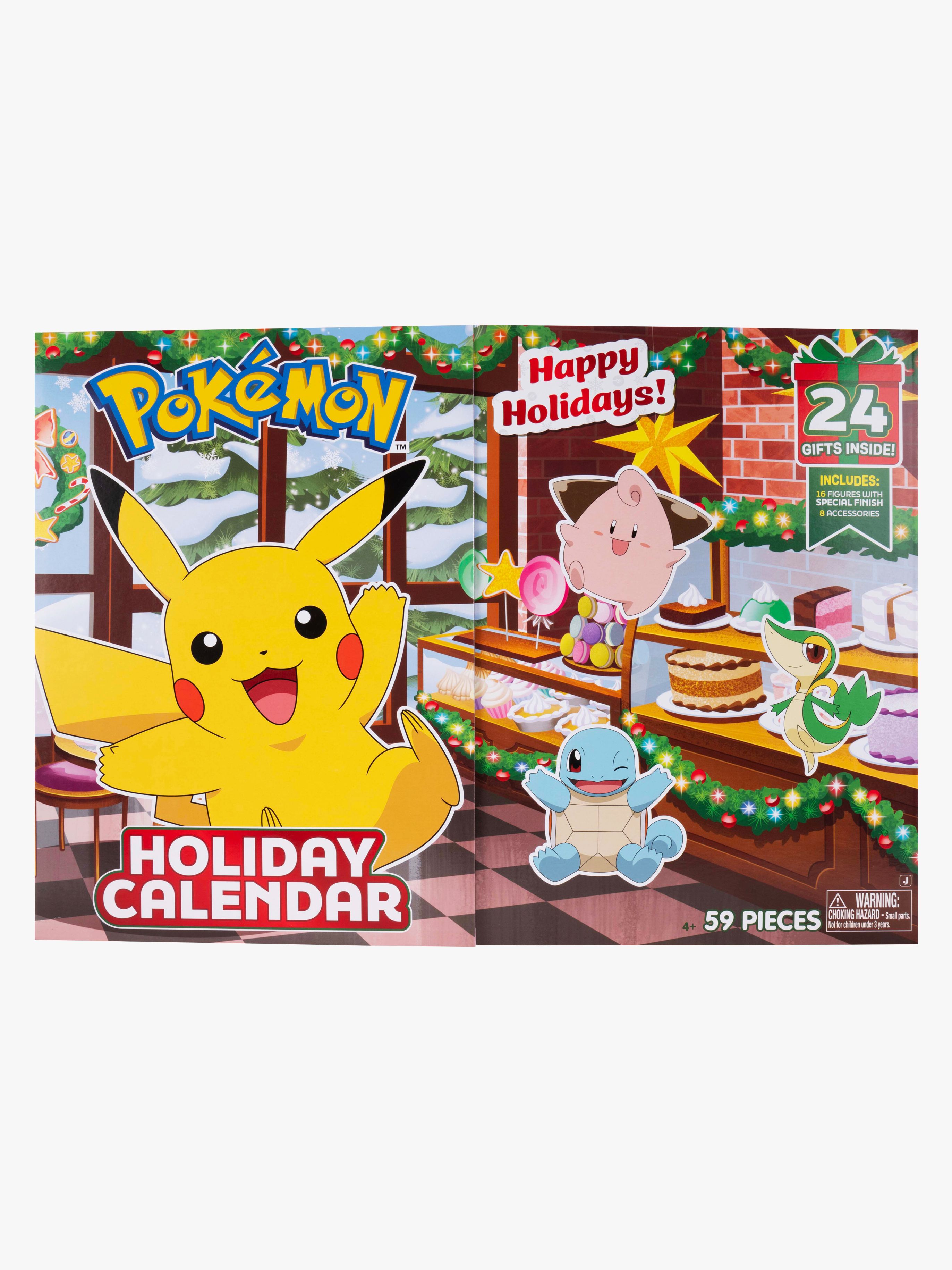 Pokémon Adventskalender - Adventskalendere - Plast 2025