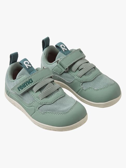 Reima Telmin Barefoot Sneakers, Stone Green