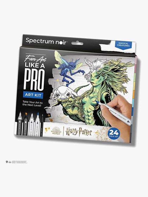 Spectrum Noir Illustrasjonssett Harry Potter Magiske Vesener