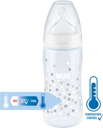 NUK First Choice+ 300 ml Tåteflaske, Hvit