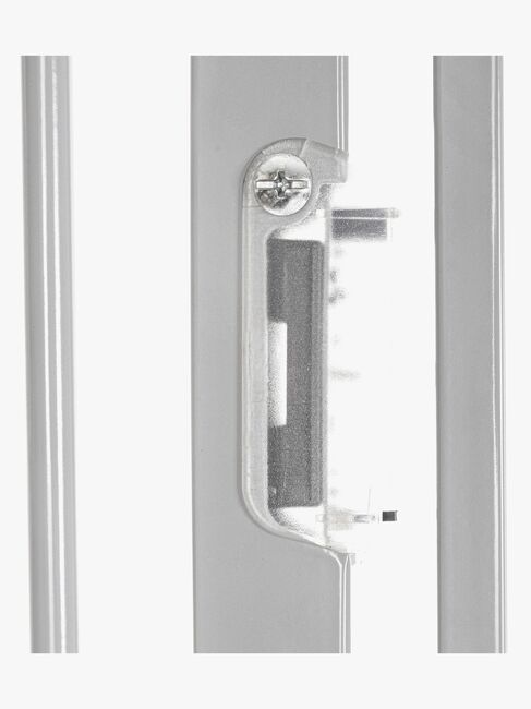 Lionelo Truus Slim Sikkerhetsgrind, Led Grey