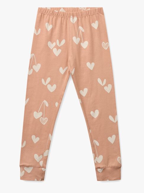 LIEWOOD Wilhelm Pysjsett, Heart/Sweetheart/Pale tuscany/mix